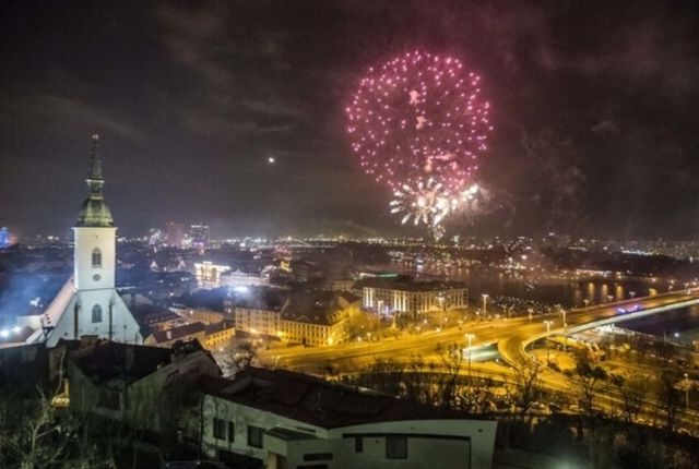 Óévbúcsúztatás a szlovák fővárosban